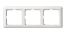 W59 Рамка 3-местная (белый) KD-3-18,