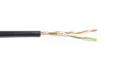 ITK Витая пара F/UTP кат.5E 2х2х24AWG LDPE черный (500м),