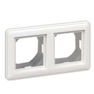 W59AQUA Рамка 2-местная IP44 (сл.кость)(20шт) KD-2B-28 ,