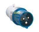Вилка перенос. ССИ-013 16А-6ч 220В 2P+PE IP44 IEK