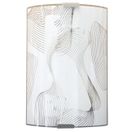Светильник НББ 21-60 М21 "Бриз" 150х220 1х60Вт E27 IP20 матов. бел./клипсы штамп метал. (инд. упак.) Элетех