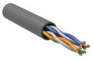 ITK Витая пара U/UTP кат.5E 4х2х24AWG PVC серый (305м),