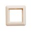 W59AQUA Рамка 1-местная IP44 (сл.кость)(34шт) KD-1B-28 ,