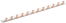 Шина соединительная типа PIN (штырь) 1Р 63А (1м) IEK
