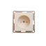 W59 Розетка 1-я с/у без /з з/шт 16А (сл.кость, б/рамки)(20шт) RS16-151-2-86,