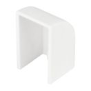 Заглушка (15х10) (4 шт) белая EKF-Plast