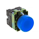 Лампа сигнальная BV66 синяя EKF