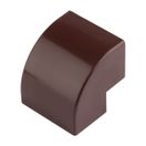 Угол внешний (25х16) (4 шт) темное дерево EKF-Plast