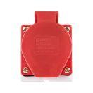 Розетка стационарная наружная 114 3Р+РЕ 16А 380В IP44 EKF,