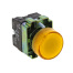 Лампа сигнальная BV65 желтая EKF
