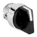 Селекторный переключатель 2-позиц. с рукояткой цвет черный 22мм с фиксацией, IP54 EKF XB4