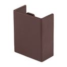 Соединитель (25х25) (4 шт) темное дерево EKF-Plast