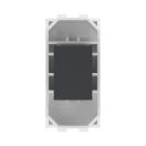 Розетка/коробка коммуникационная для установки в каб.-канал Прочее rj45 8(8) 5e пластик декор по эскизу белый DKC Brava