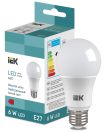 53194 Лампа светодиодная 6W Bulb A60 510lm 4000K E27 IEK, .