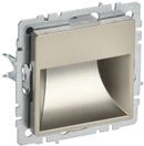 BRITE Подсветка LED встраиваемая ПЛ20-БрШ шамп. IEK
