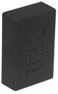 ELECOR Заглушка КМЗ 100х60 черный (2шт/компл) IEK