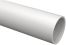 Труба гладкая жесткая ПВХ d=20 белая 2м (50м/компл) IEK