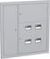 Корпус метал. ЩЭ-4-Э 36 IP31 (слабот. отсек слева) LIGHT IEK