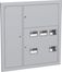 Корпус метал. ЩЭ-5-Э 36 IP31 (слабот. отсек слева) LIGHT IEK