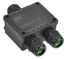 Коробка распред. герметичная WTP-401 3 ввода IP68 IEK