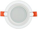 Светильник LED ДВО 1620 со стекл. круг 6Вт 4000К IP20 IEK