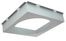 SL/DL (SAFARI G2 26W) 190x190xd150 (100x100x40 lamel 10mm) silver
