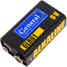 Элемент питания GBAT-6LR61 щелочная (тип крона) General 800555,