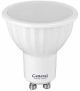 Лампа светодиодная GLDEN-MR16-B-7-230-GU10-4000 General 661171, .