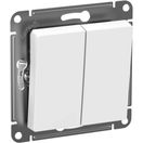 Выключатель 2-кл. Atlasdesign Aqua IP44 (сх. 5) 10AX механизм бел. SchE ATN440151,.