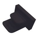 ECO TRACKRAIL1PH END CAP BK 100X1RULEDV