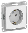 ATN001343 ATLAS РОЗЕТКА с заземлением, 16А, механизм, ЛОТОС,