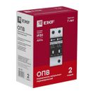 Ограничитель импульсных напряжений ОПВ-B/2P In 30кА 440В с сигн. EKF PROxima