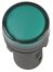Лампа AD16DS(LED)матрица d16мм зеленый 12В AC/DC IEK