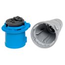 Вилка переносная 013 2Р+РЕ 16А 220В IP44 EKF PROXIMA,