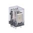 Промежуточное реле JZX-22F(D) 3 конт. с инд. LED 5А 24В AC
