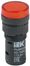 Лампа AD16DS(LED)матрица d16мм красный 36В AC/DC IEK