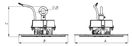 HOOK/P 2x100W D110 750 BK