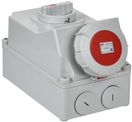 Розетка с мех. блок. ССИ-834 63А-6ч 380В 3P+PE IP67 IEK