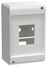 UNION Mini Корпус пластик. КМПн-4 IP20 без двери белый IEK