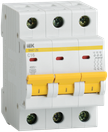 KARAT Авт. выкл. ВА47-29 3P D 4А 4,5кА IEK
