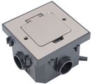PRIMER Лючок в б/п с коробкой 2 мод. IP44 матов. никель IEK