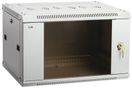 ITK Шкаф LINEA W 18U 600х600мм дверь стекло серый,