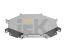 ESCA Крестовина 35х100мм IEK
