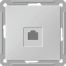 W59 Розетка телеф. с/у  RJ11 (белый, б/рамки)(10шт) RSI-152T-1-86,