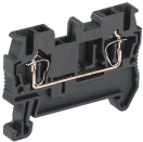 Клемма пружинная КПИ 2в-2,5 31А черный IEK