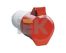 Розетка перенос. ССИ-215 16А-6ч 380В 3P+PE+N IP44 IEK