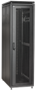 ITK Шкаф сетевой 19" LINEA N 42U 600х1000 мм перфорированная передняя дверь черный