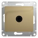 GSL000491 Розетка TV оконечная 1DB (титан) (10шт/уп),