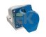 Розетка стац. ССИ-113 16А-6ч 220В 2P+PE IP44 IEK