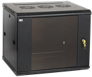 ITK Шкаф LINEA W 6U 600x600 мм дверь стекло, RAL9005